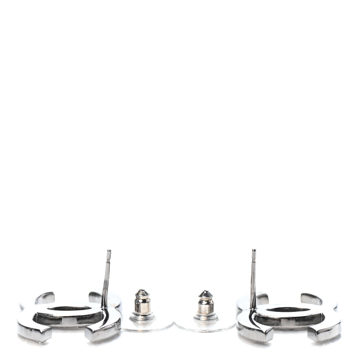Chanel Baguette Crystal Pearl CC Bright Young Things Earrings Ruthenium 3 of 4