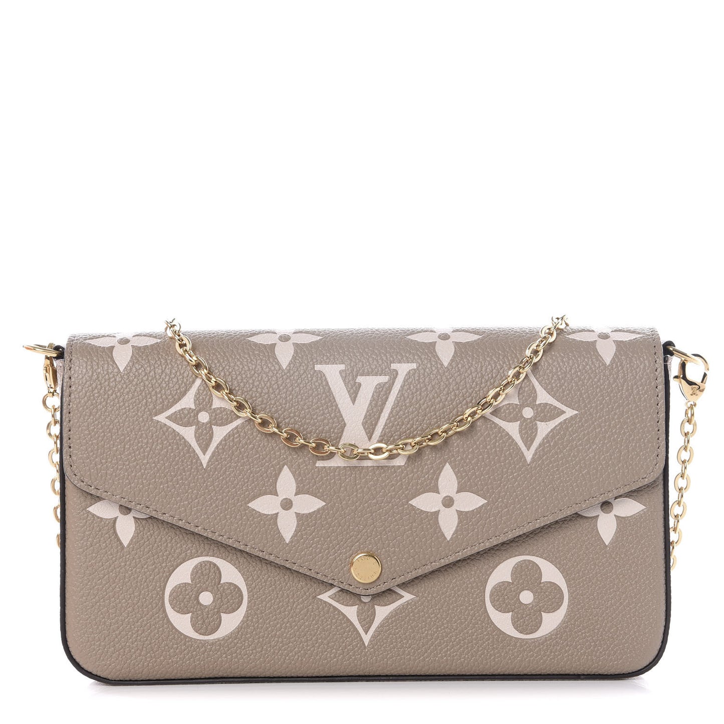 Empreinte Monogram Giant Felicie Pochette Tourterelle Creme