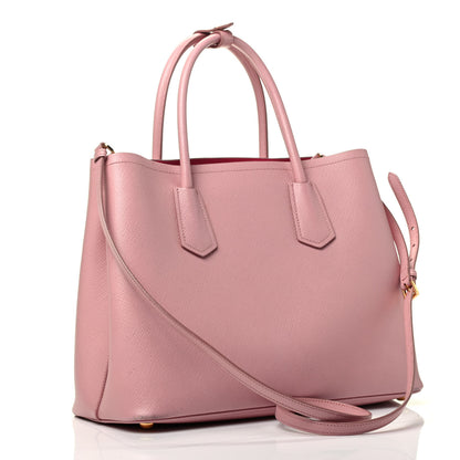 Prada Saffiano Cuir Medium Double Bag Pesco 2 of 3