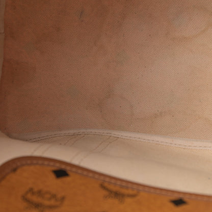 MCM Visetos Shopping Tote Cognac 16 of 21