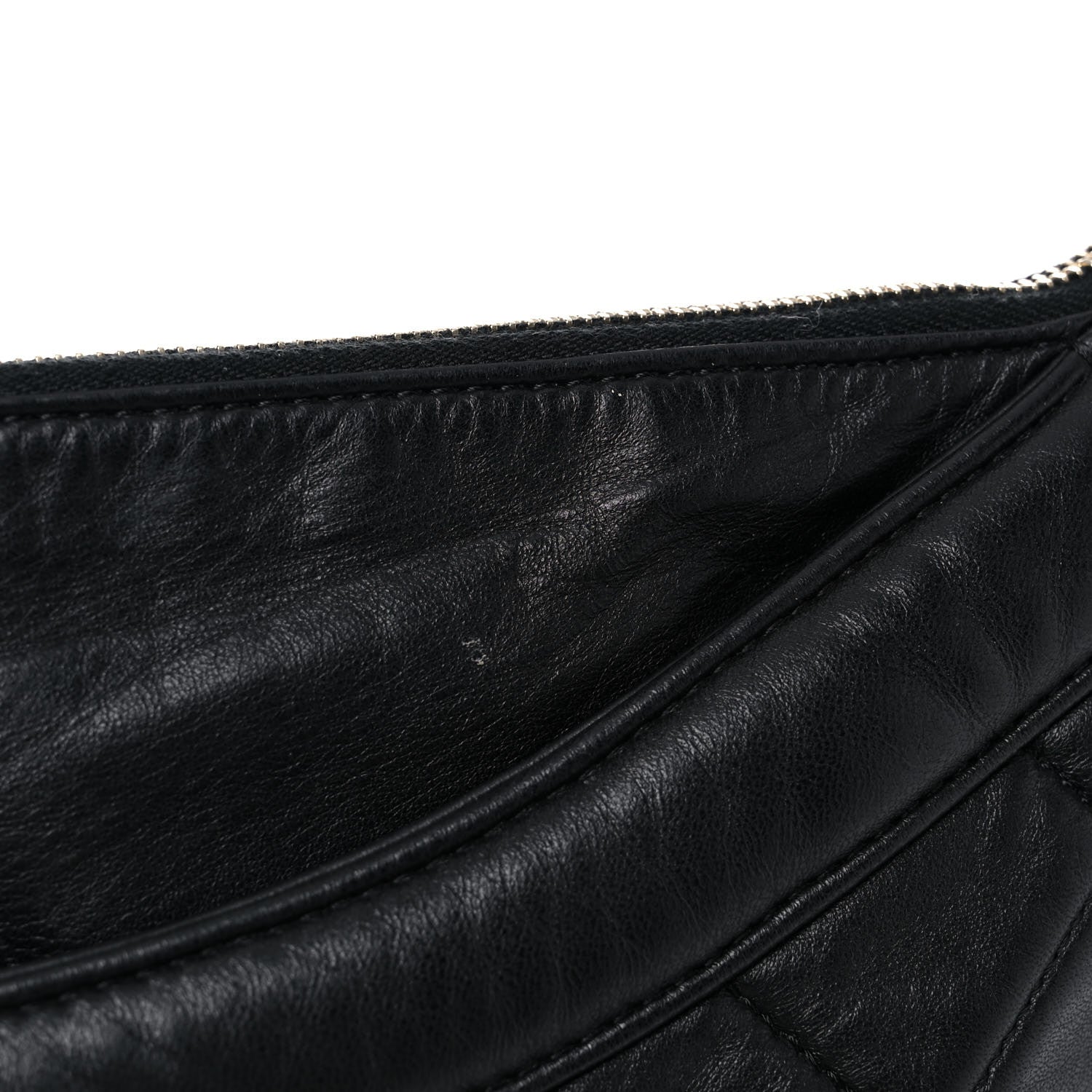 Chanel Lambskin Quilted Girl Bag Black 8 of 10