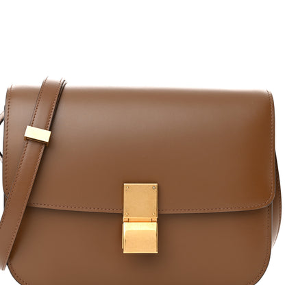 Celine Box Calfskin Medium Classic Box Flap Bag Camel 8 of 14