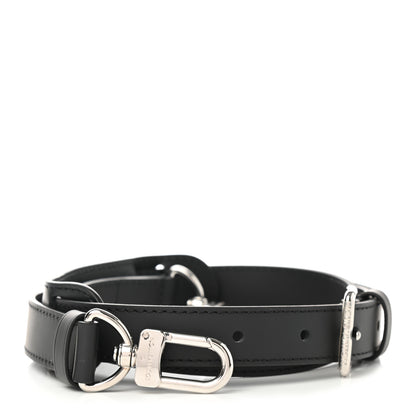 Louis Vuitton Calfskin Adjustable Keepall Bandouliere Shoulder Strap Black 1 of 6