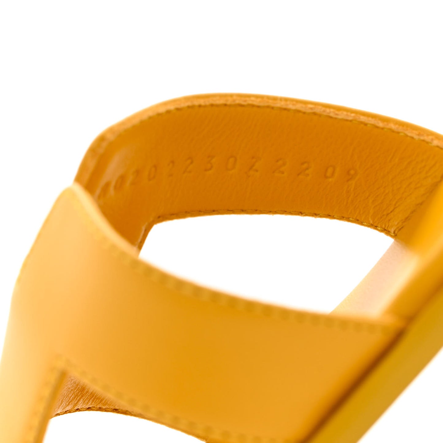 Box Oran Sandals 36 Jaune Citron