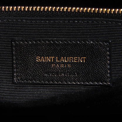 Saint Laurent Grained Calfskin Small Sac De Jour Lipstick Red 5 of 7
