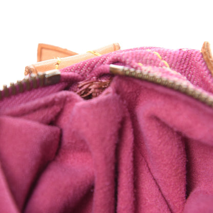 Louis Vuitton Monogram Denim Neo Speedy Fuchsia 10 of 21