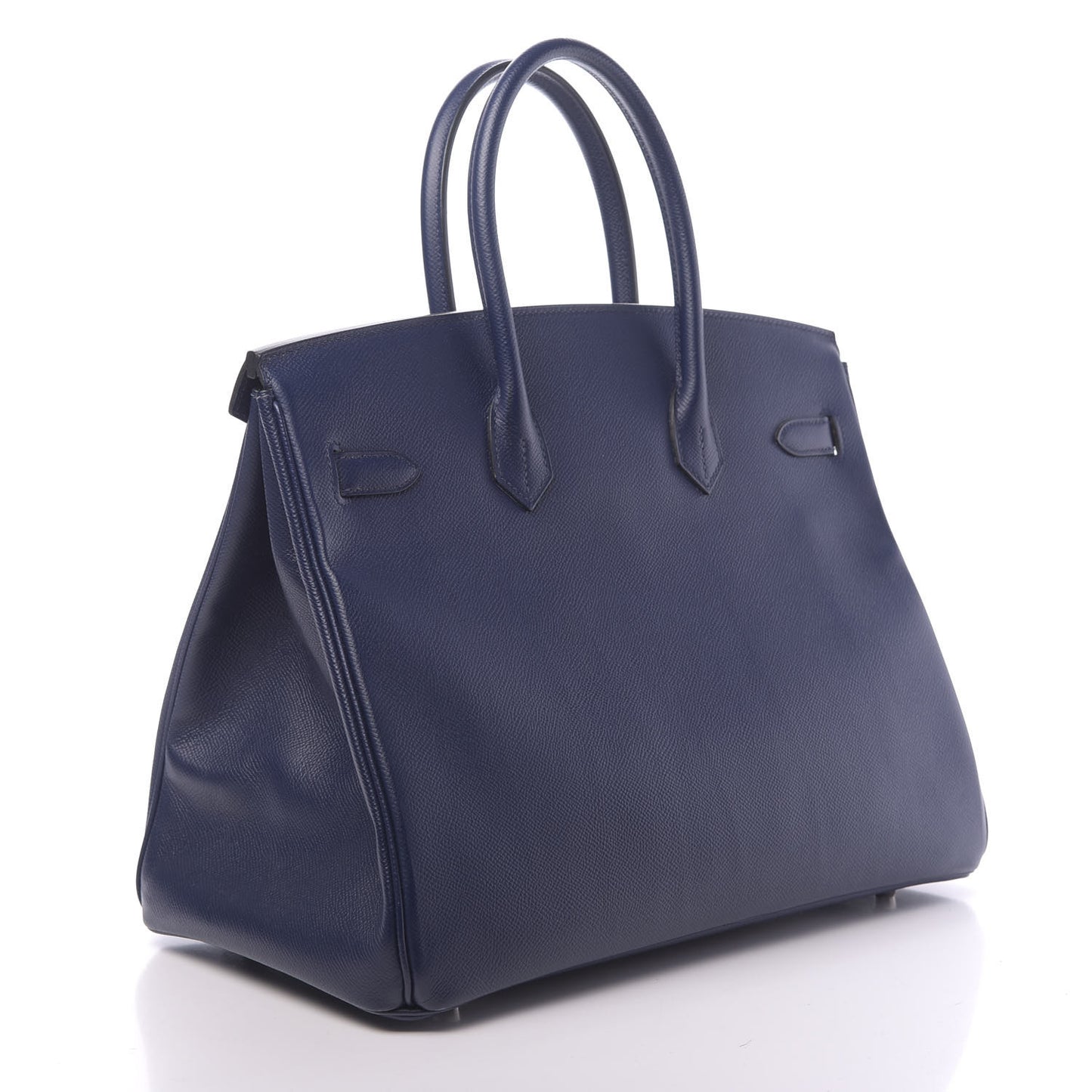 Epsom Birkin 35 Bleu Saphir