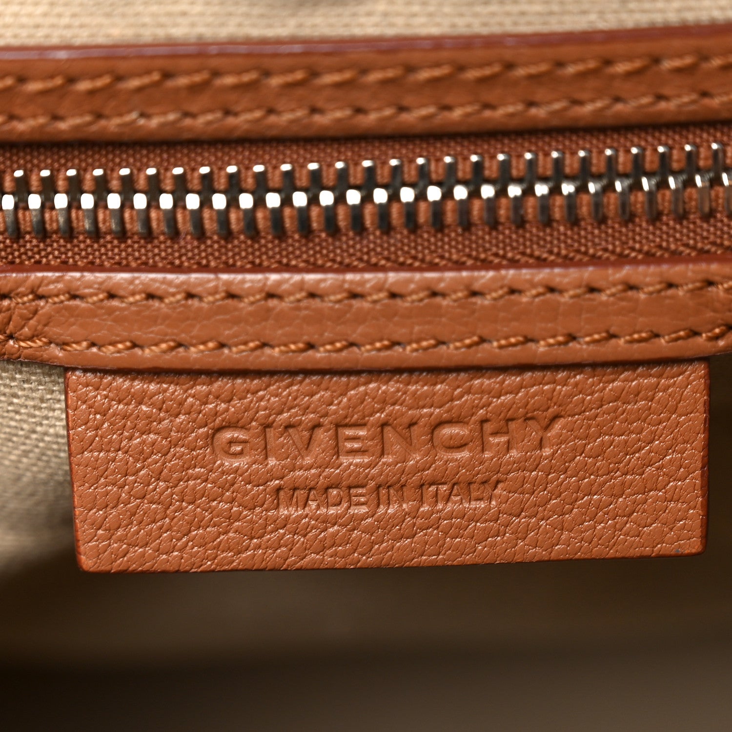 Givenchy Sugar Goatskin Medium Antigona Cognac 6 of 11