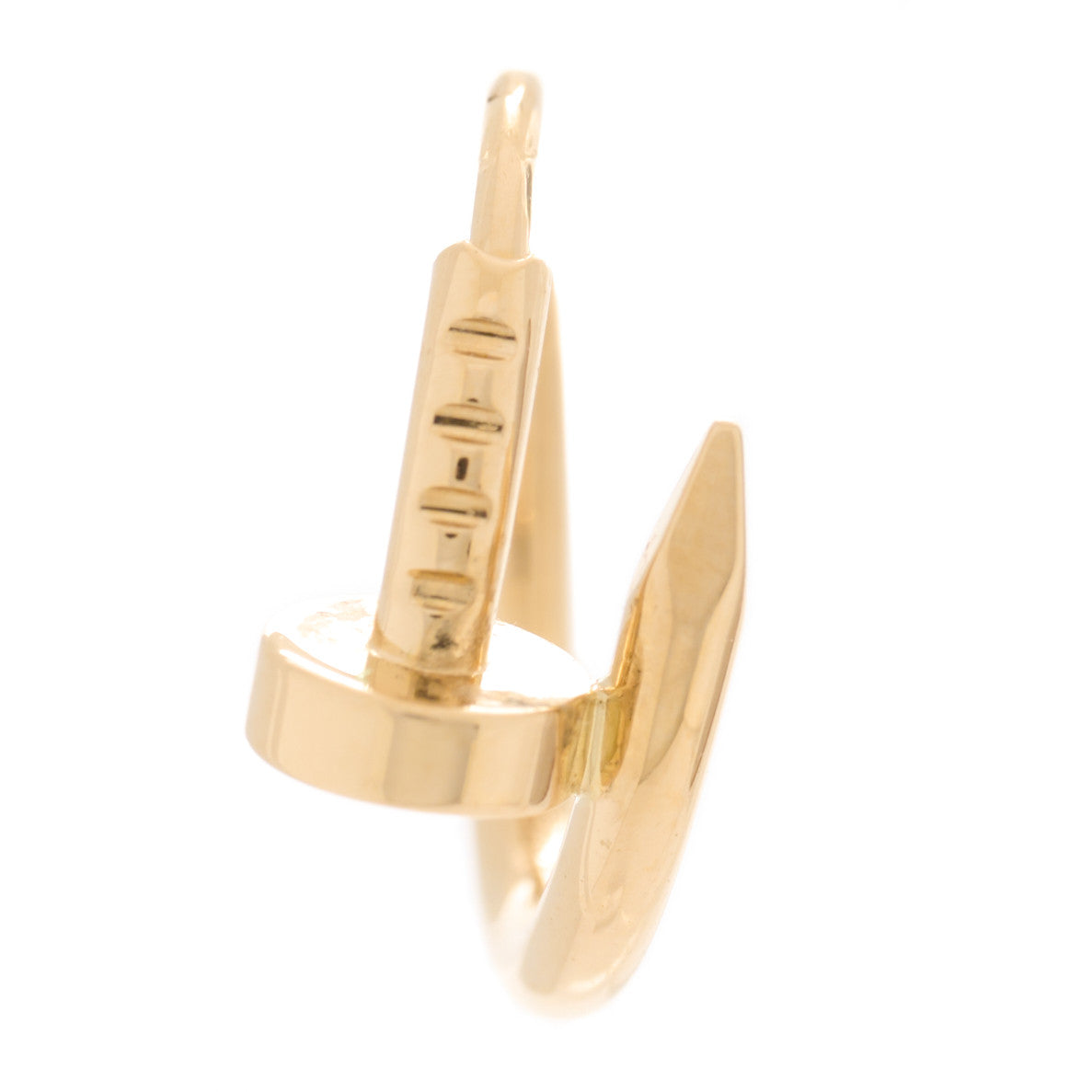 18K Yellow Gold Juste Un Clou Single Hoop Earring