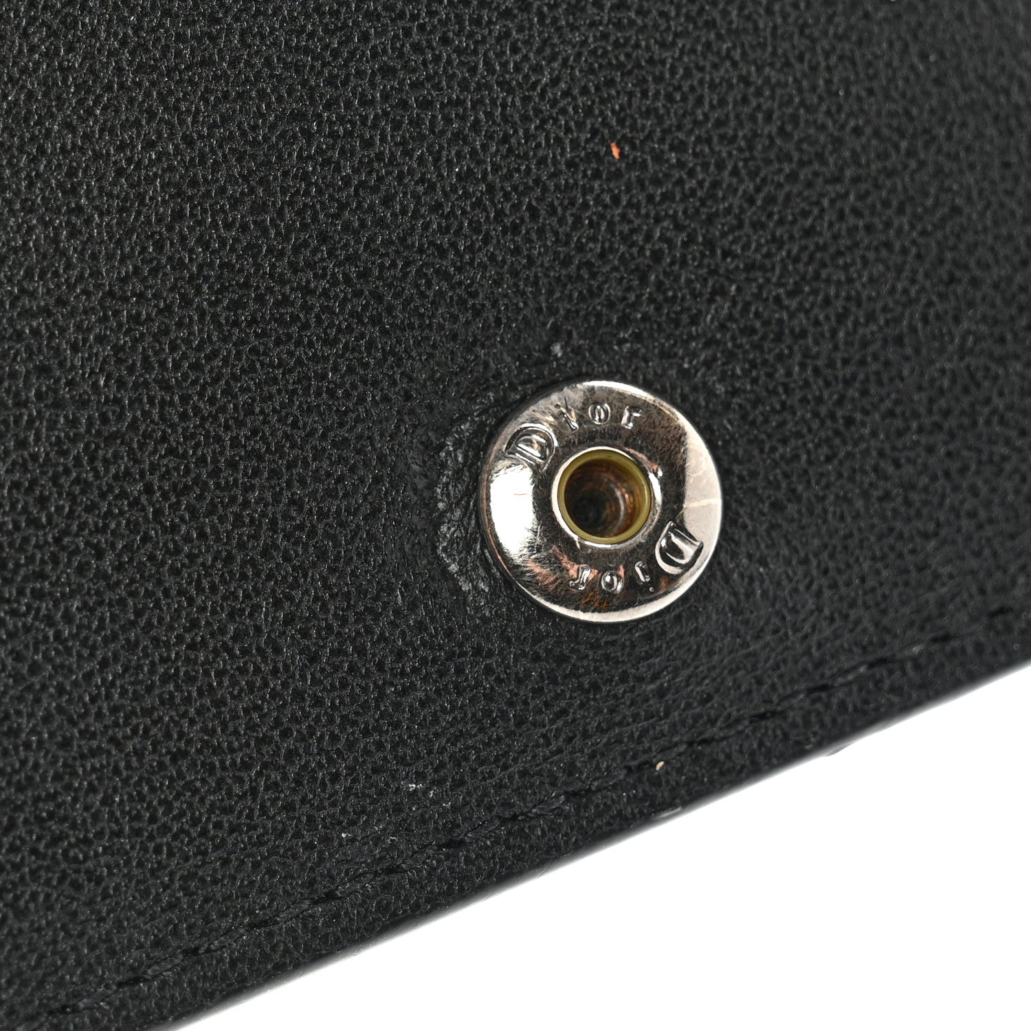 Christian Dior Lambskin Cannage Mini Lady Dior Wallet Black 13 of 14