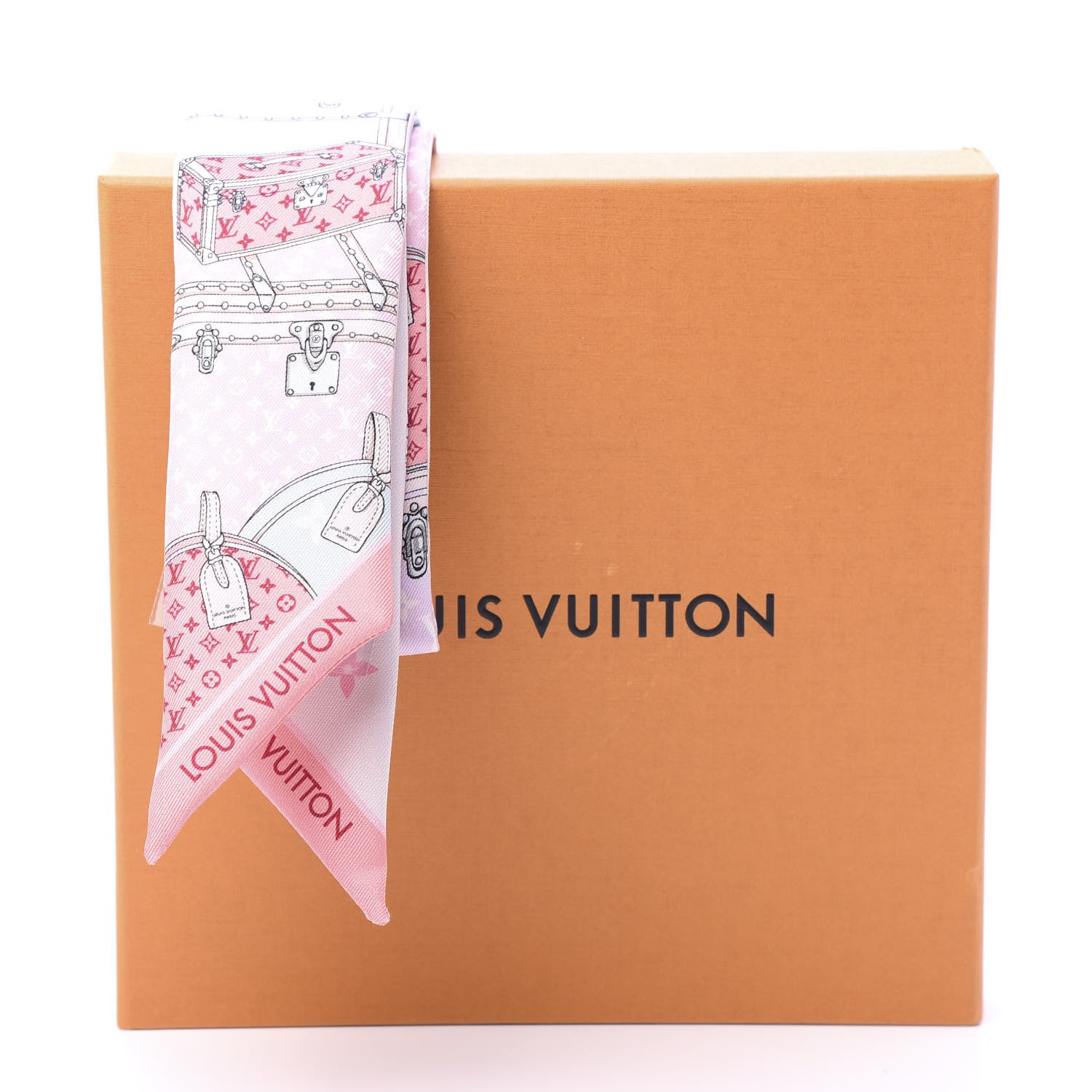 Louis Vuitton Silk Monogram Let's Go BB Bandeau Pink 4 of 4