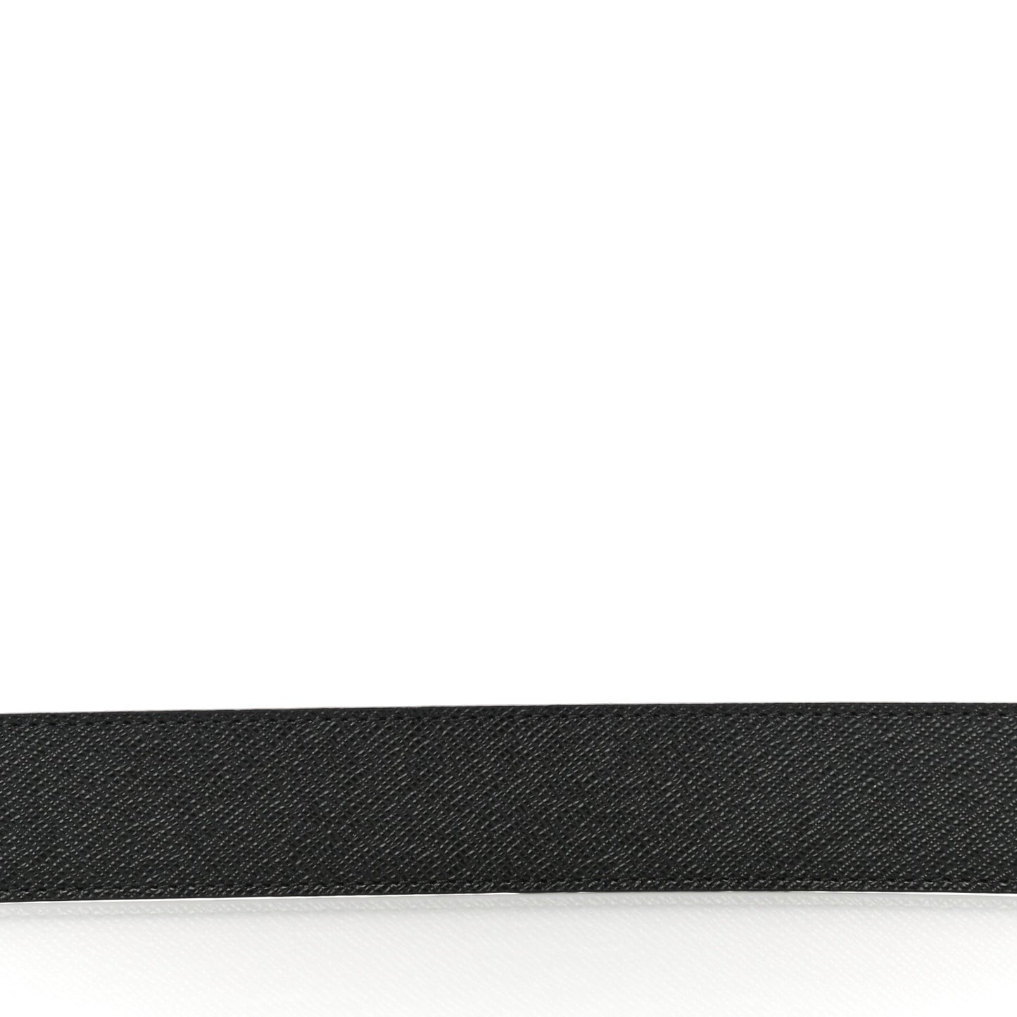 Calfskin Monogram 30mm LV Initiales Reversible Belt 75 30 Black