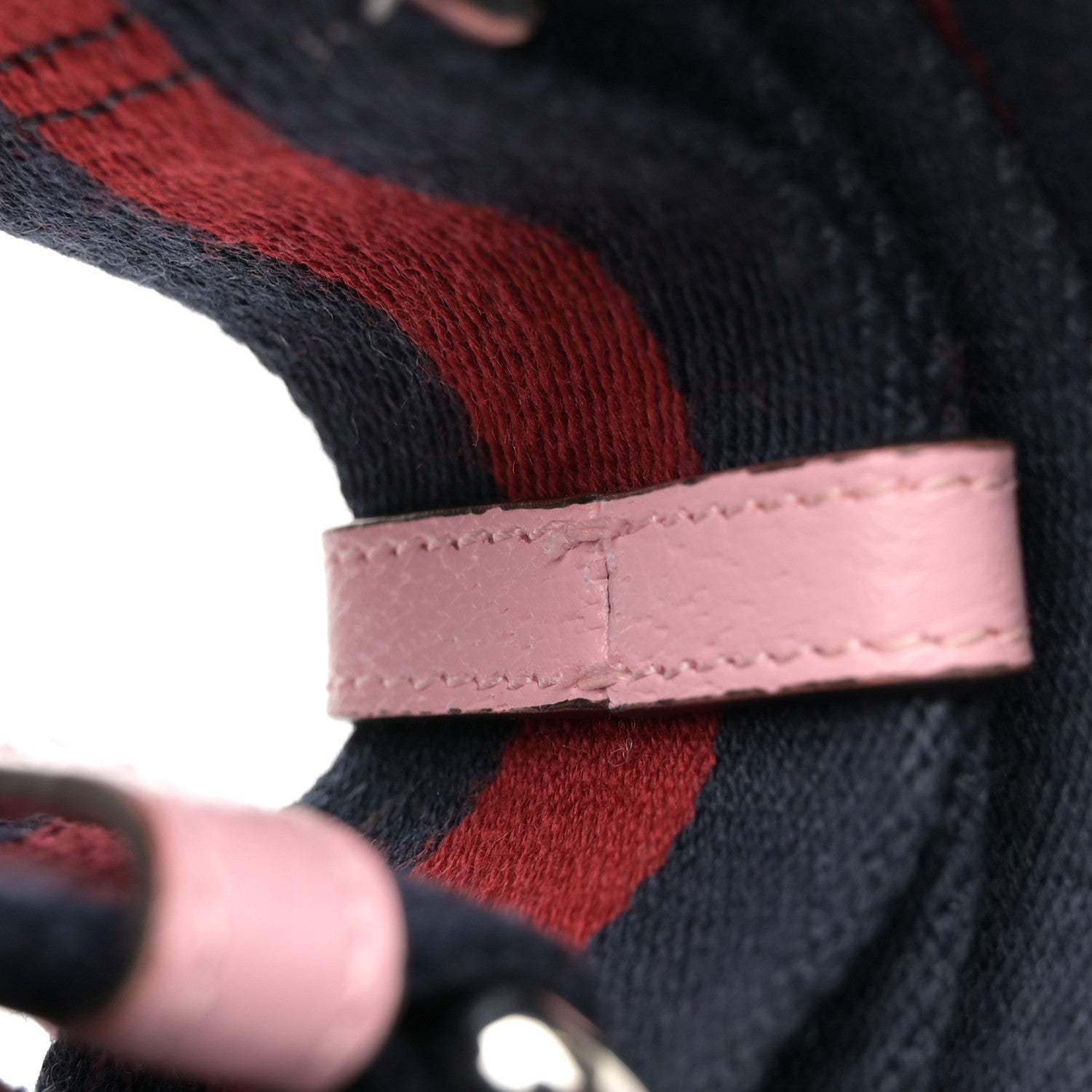 Gucci GG Crystal Coated Canvas Monogram Web Small Attache Shoulder Bag Pink 11 of 12