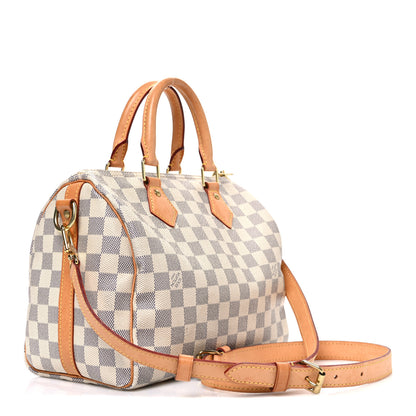 Louis Vuitton Damier Azur Speedy Bandouliere 25 2 of 10