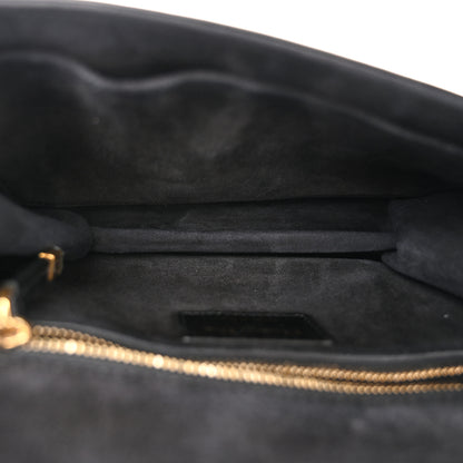 Christian Dior Lambskin Cannage Studded Small Dioraddict Flap Bag Black 5 of 10