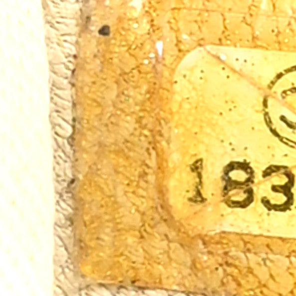 Lurex Canvas Small Deauville Tote Navy Blue Gold