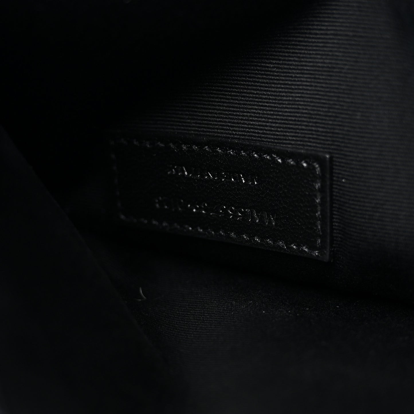 Grain De Poudre Uptown Pouch Black Black