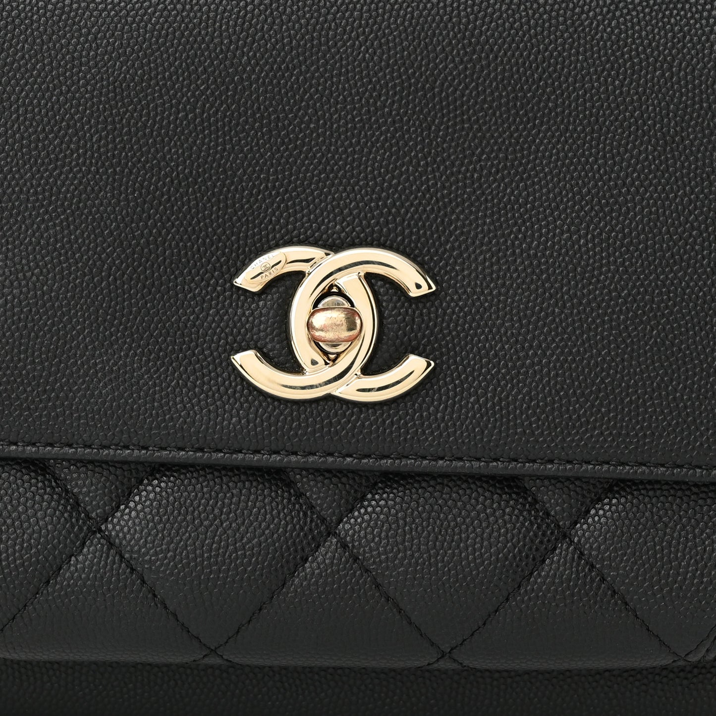 Caviar Quilted Medium Business Affinity Flap Black