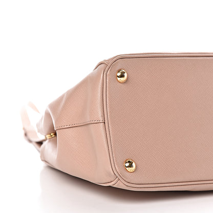 Prada Saffiano Small Galleria Double Zip Tote Cammeo 10 of 17