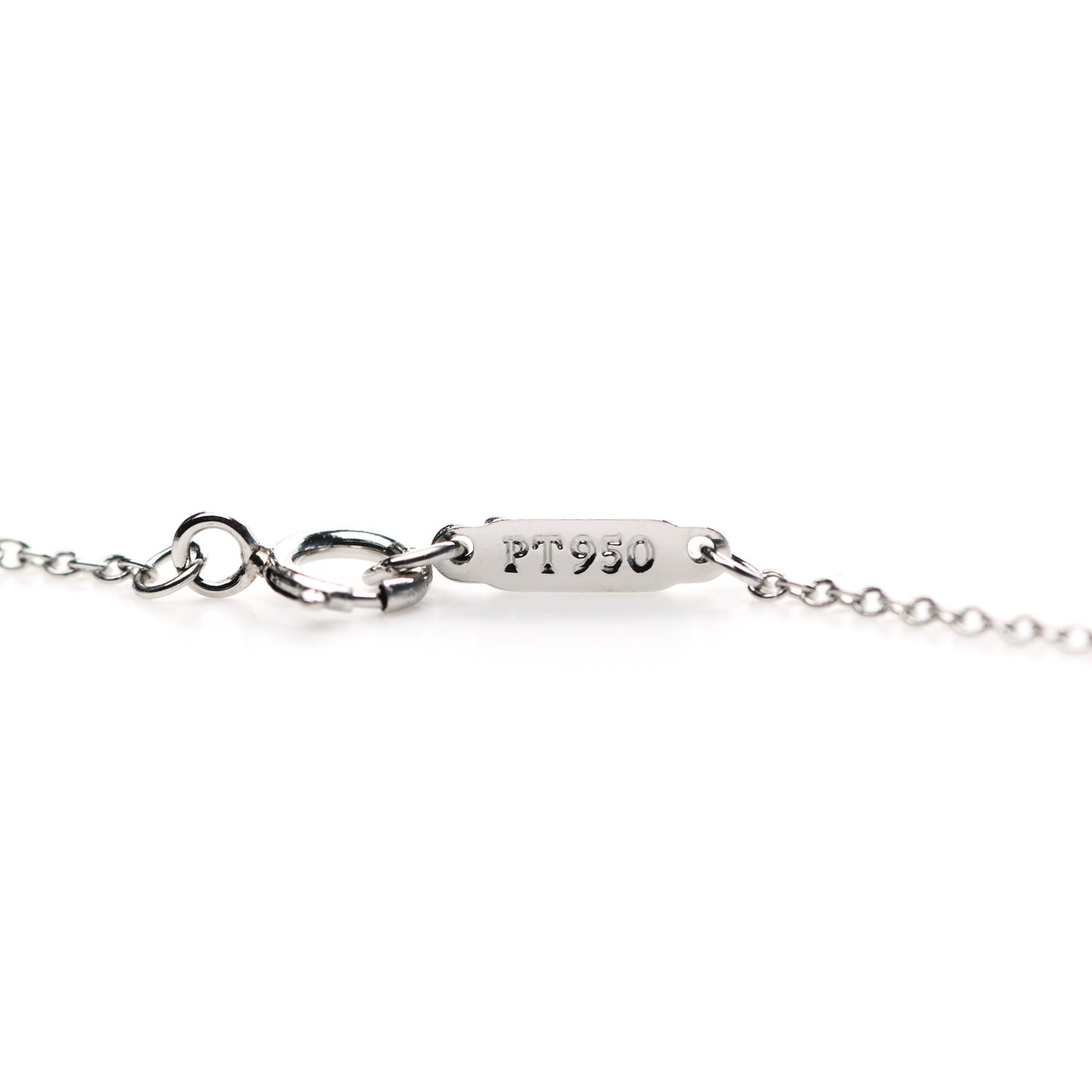 Platinum Diamond Mini Victoria Necklace