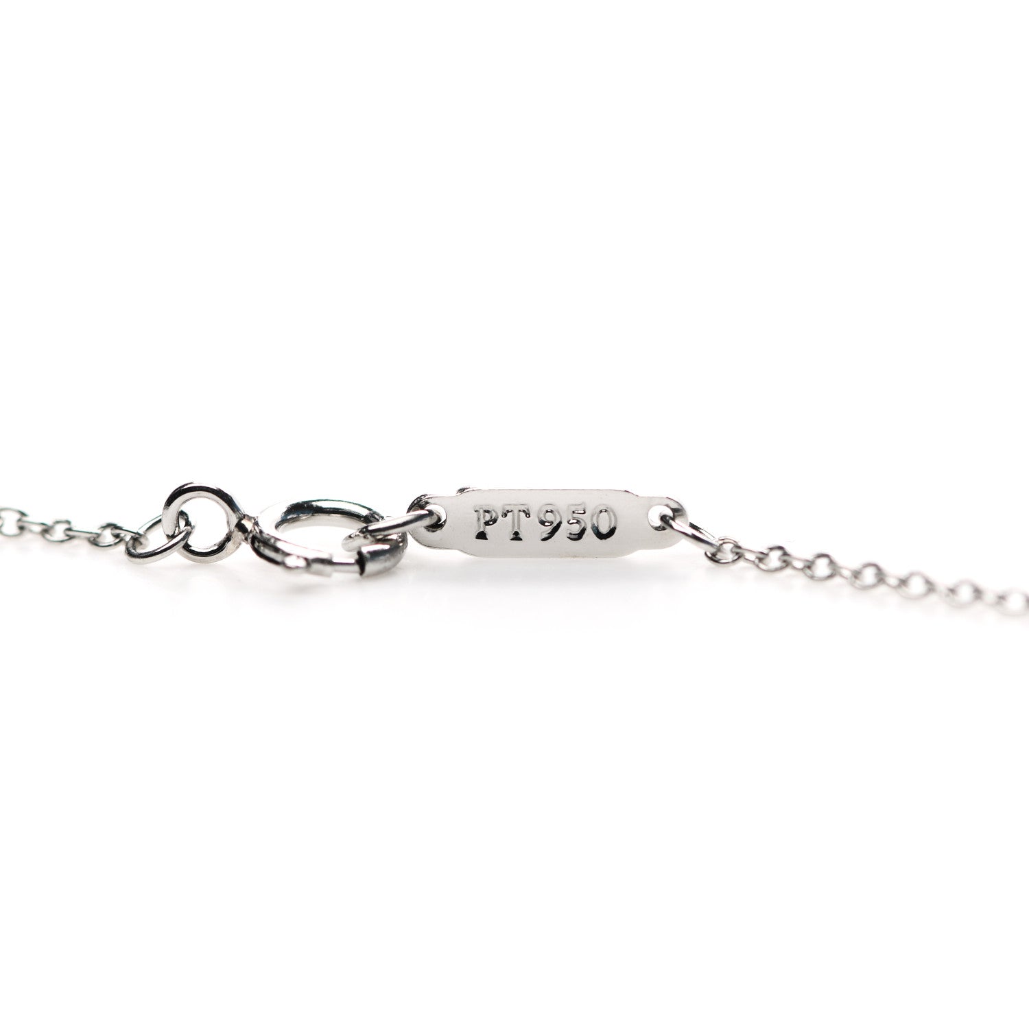 Tiffany Platinum Diamond Mini Victoria Necklace 5 of 6