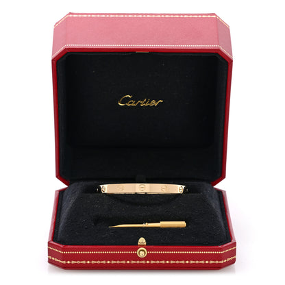 Cartier 18K Yellow Gold LOVE Bracelet 17 8 of 8