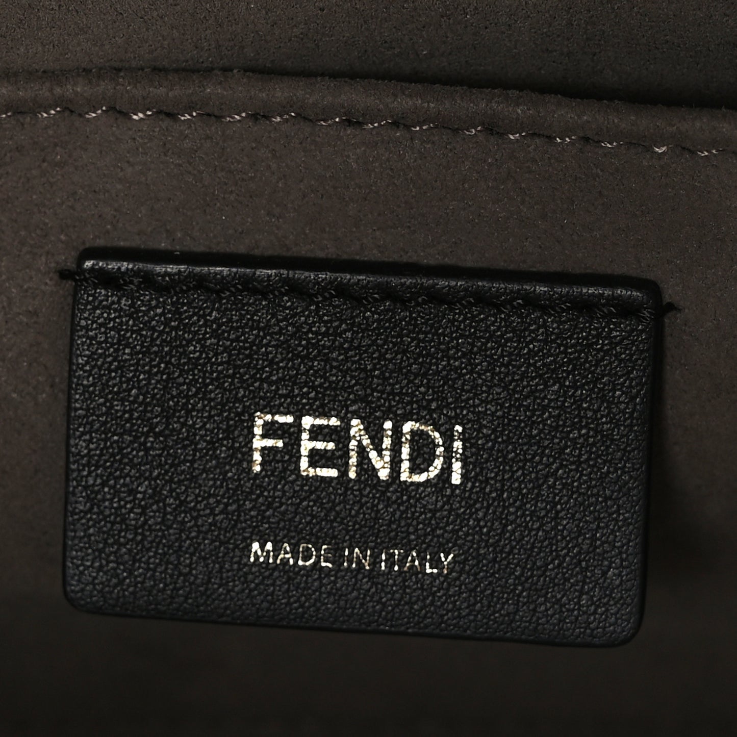 Vitello Century F is Fendi FF Embossed Kan I Shoulder Bag Orzo Tobacco