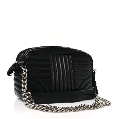 Prada Soft Calfskin Diagramme Camera Bag Black 3 of 11