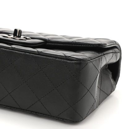 Chanel Lambskin Quilted Mini Rectangular Flap So Black 10 of 11