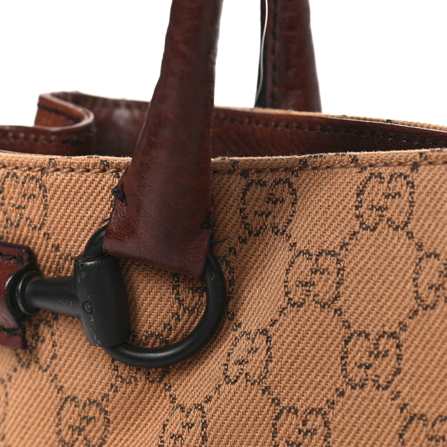Monogram Shoulder Bag Brown
