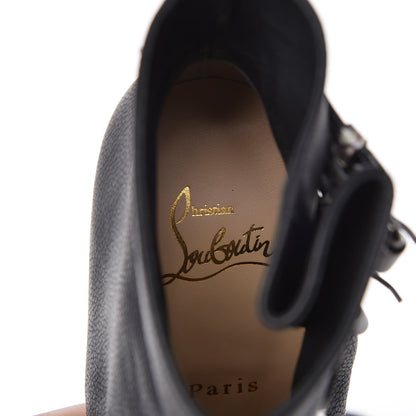 Christian Louboutin Calfskin Cavalitta 100 Ankle Boots 37 Black 7 of 7