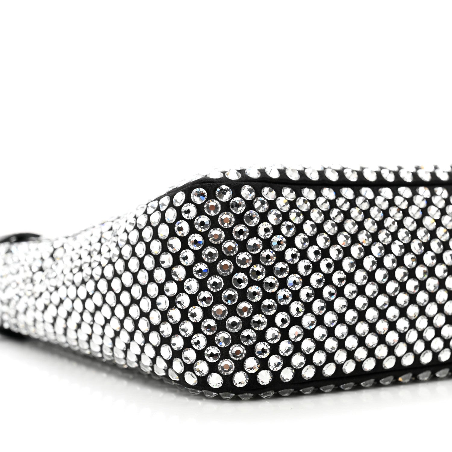 Prada Satin Crystal Mini Re-Edition 2000 Bag Cristal 7 of 8