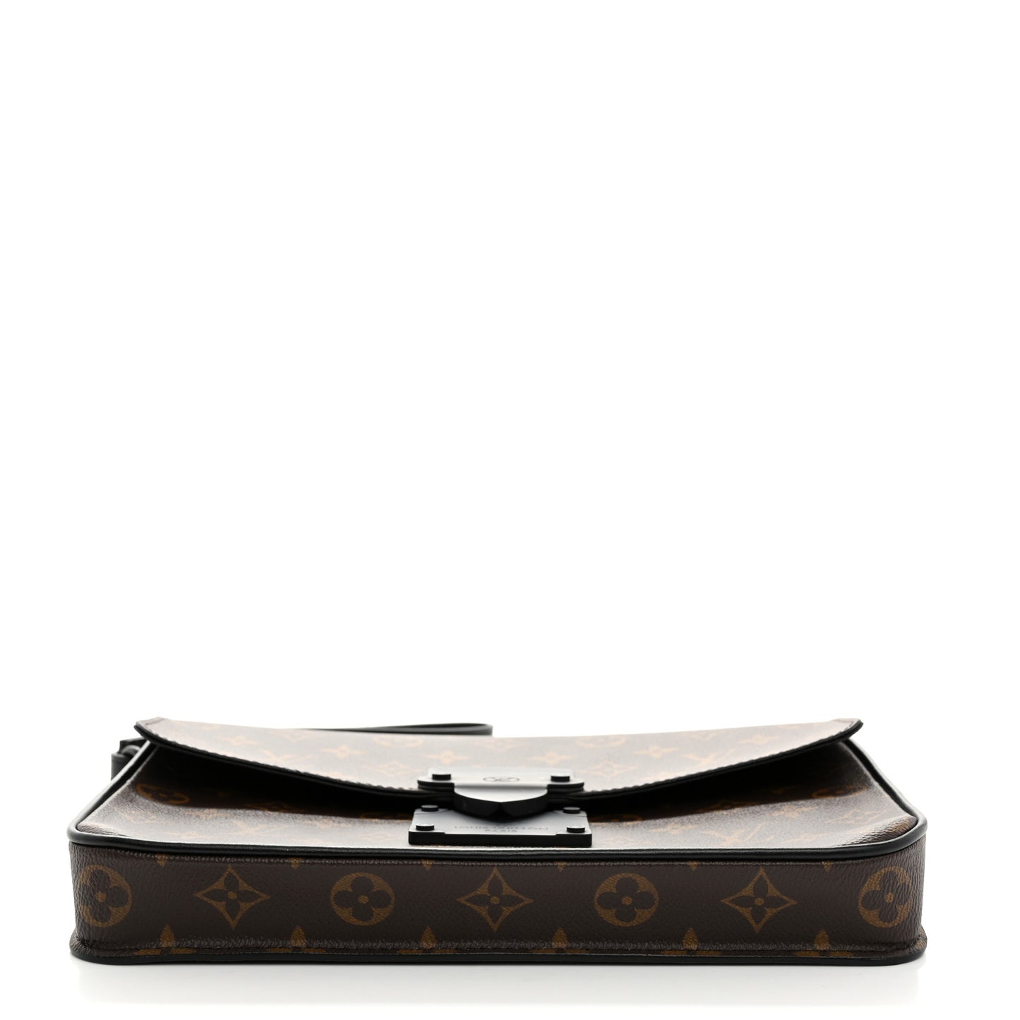 Monogram Macassar S Lock A4 Pouch