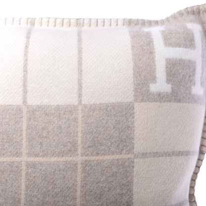 Hermes Wool Cashmere Avalon III Pillow PM Coco Camomille 4 of 5