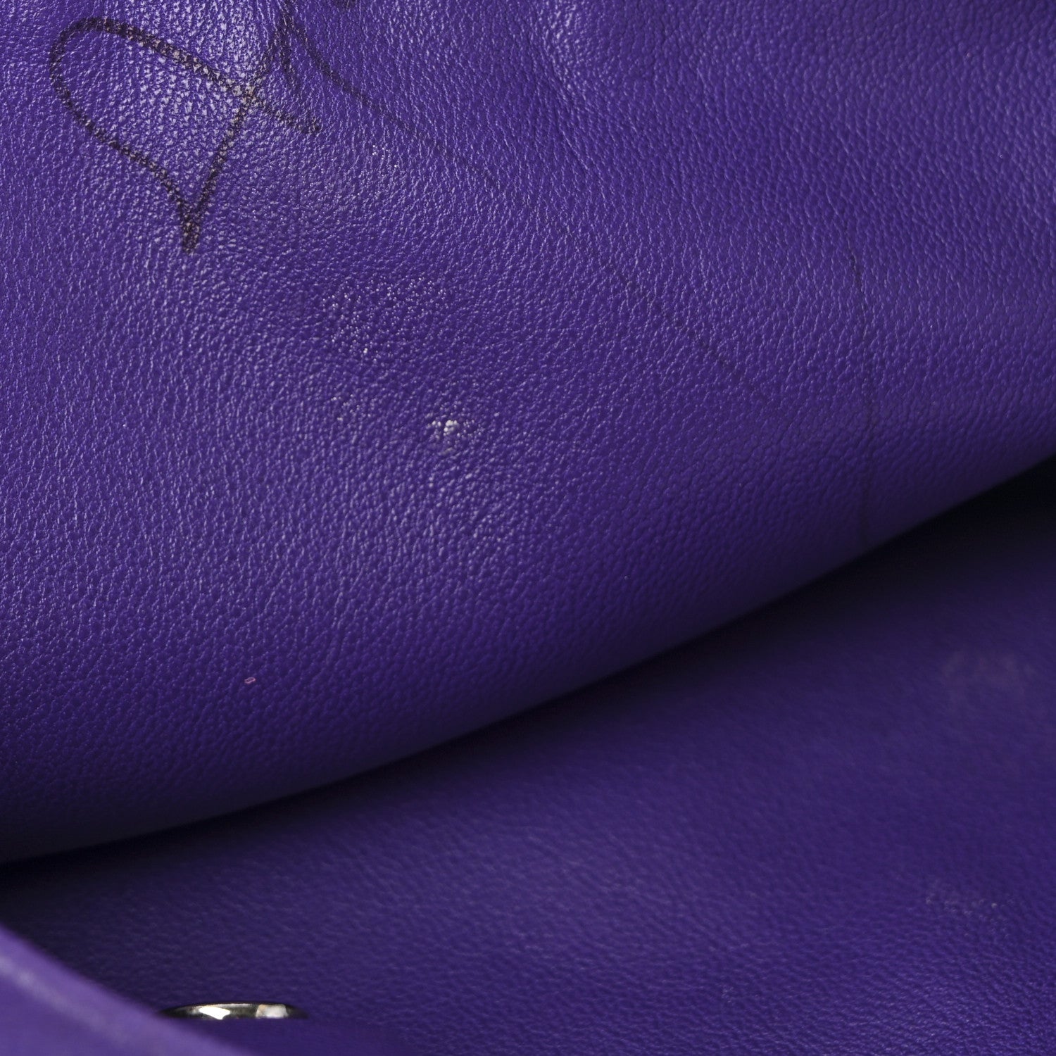 Hermes Lambskin Clou De Selle Pouch Crocus 12 of 12