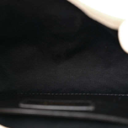 Saint Laurent Lambskin Quilted Monogram Mini Nolita Blanc Vintage 5 of 15