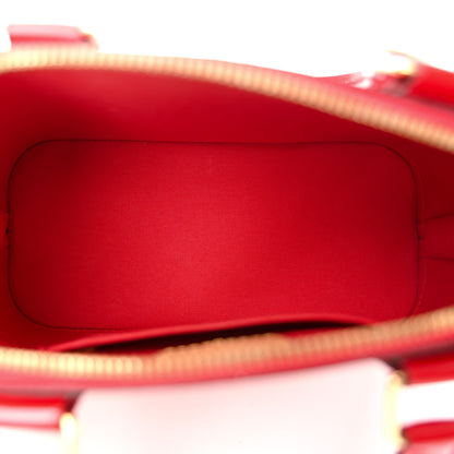 Louis Vuitton Vernis Alma BB Cherry 5 of 10
