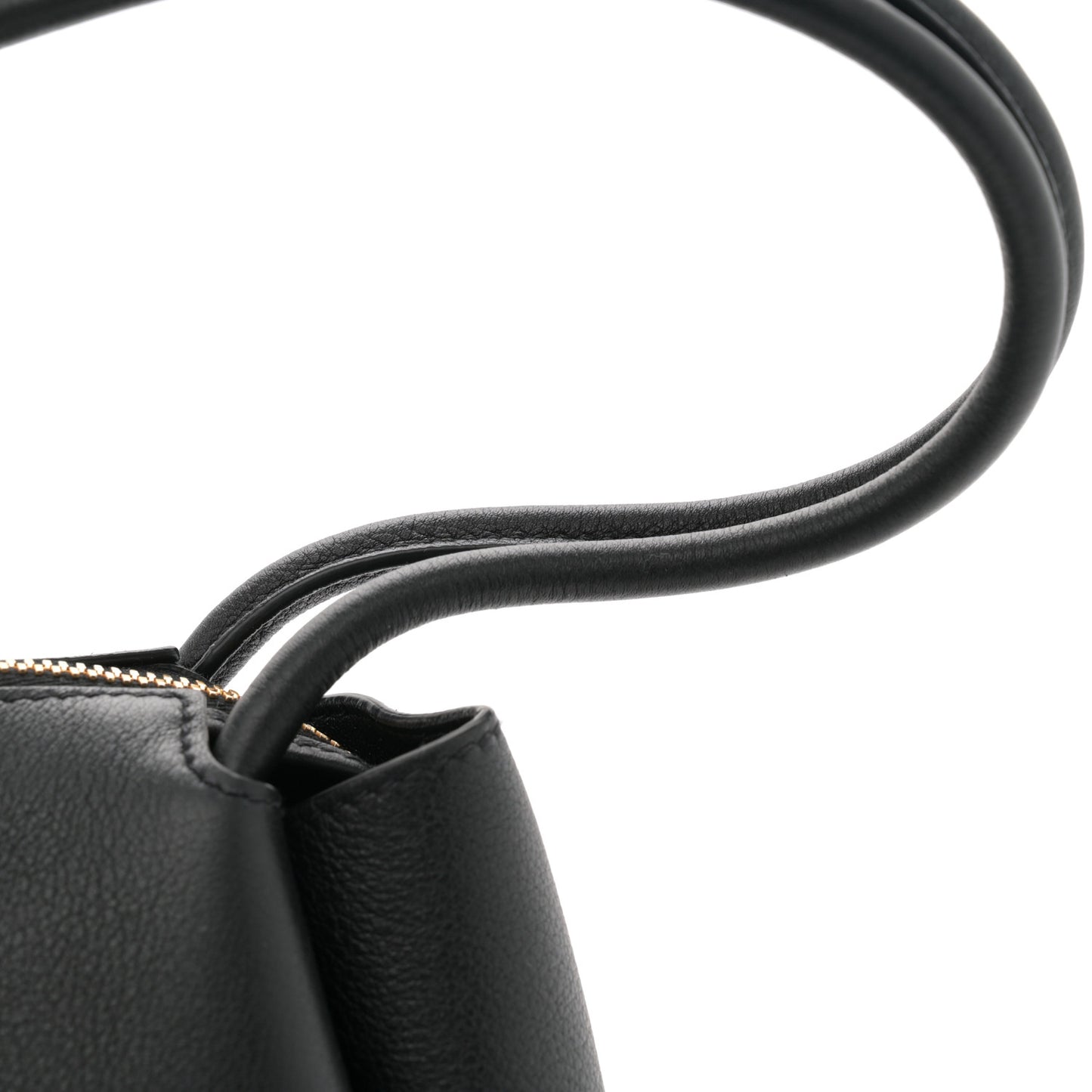 Soft Calfskin Medium Darling Shoulder Bag Black