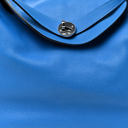 Hermes Evercolor Lindy 30 Bleu Hydra 12 of 36