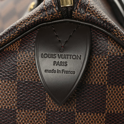 Louis Vuitton Damier Ebene Speedy 35 7 of 11