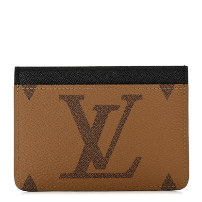 Louis Vuitton Reverse Monogram Side Up Card Holder 1 of 6