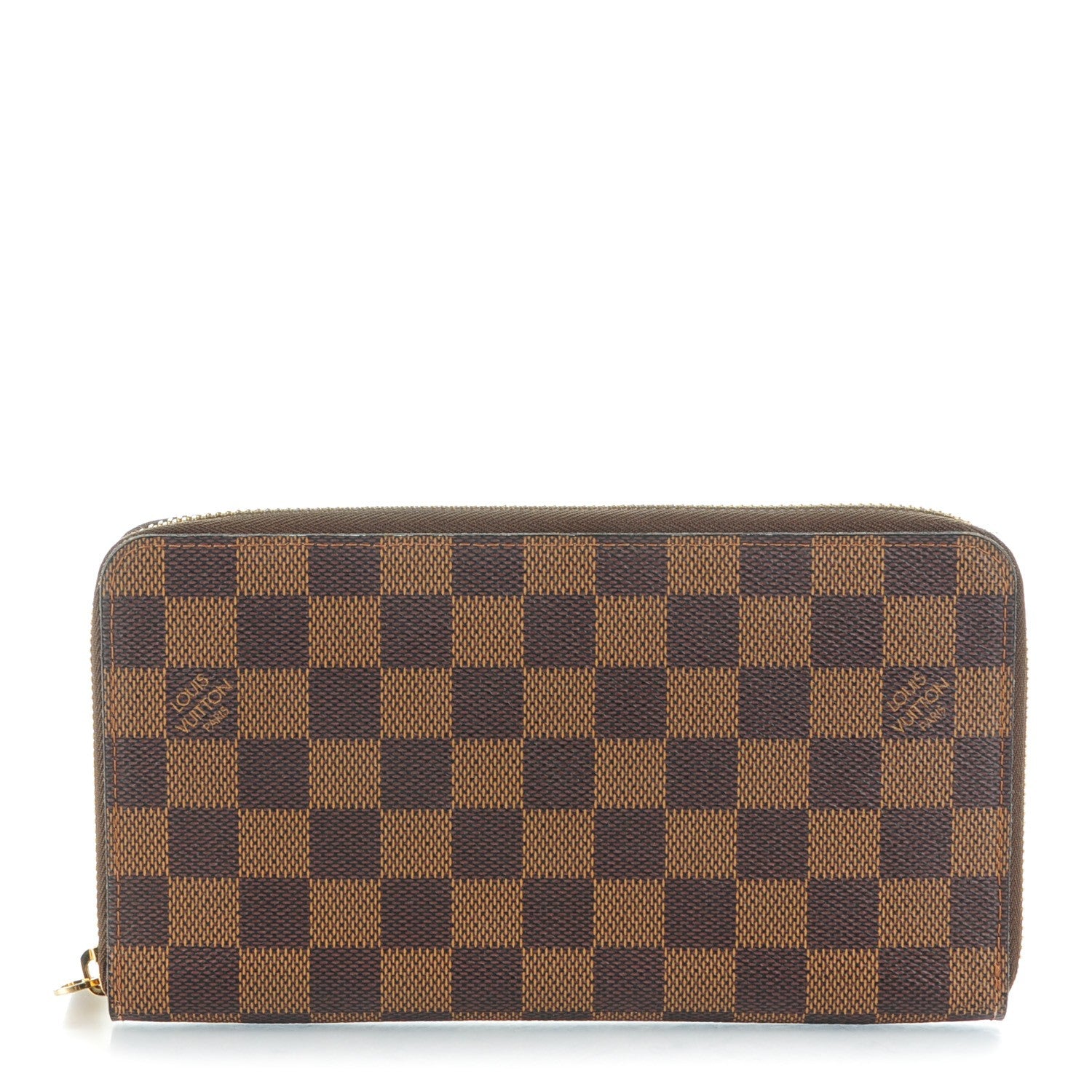 Louis Vuitton Damier Ebene Zippy Organizer Wallet 1 of 7
