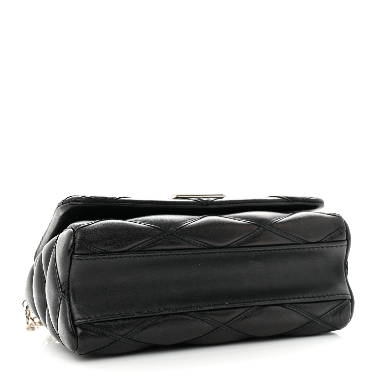 Louis Vuitton Lambskin Malletage GO-14 PM Black 4 of 12