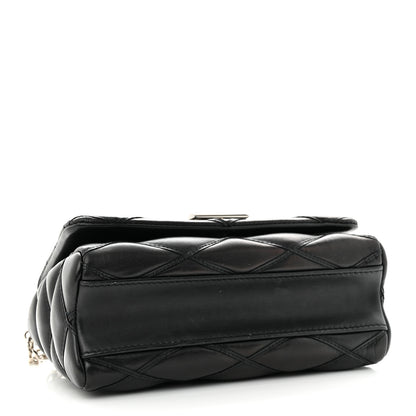 Louis Vuitton Lambskin Malletage GO-14 PM Black 4 of 12