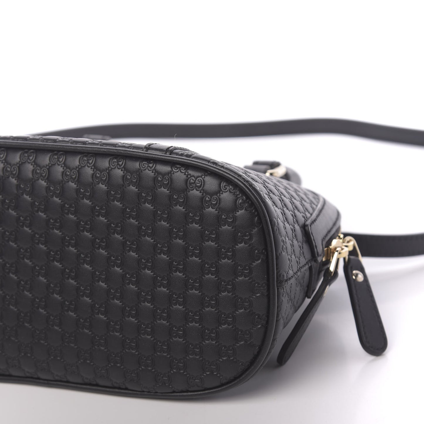 Microguccissima Mini Dome Bag Black