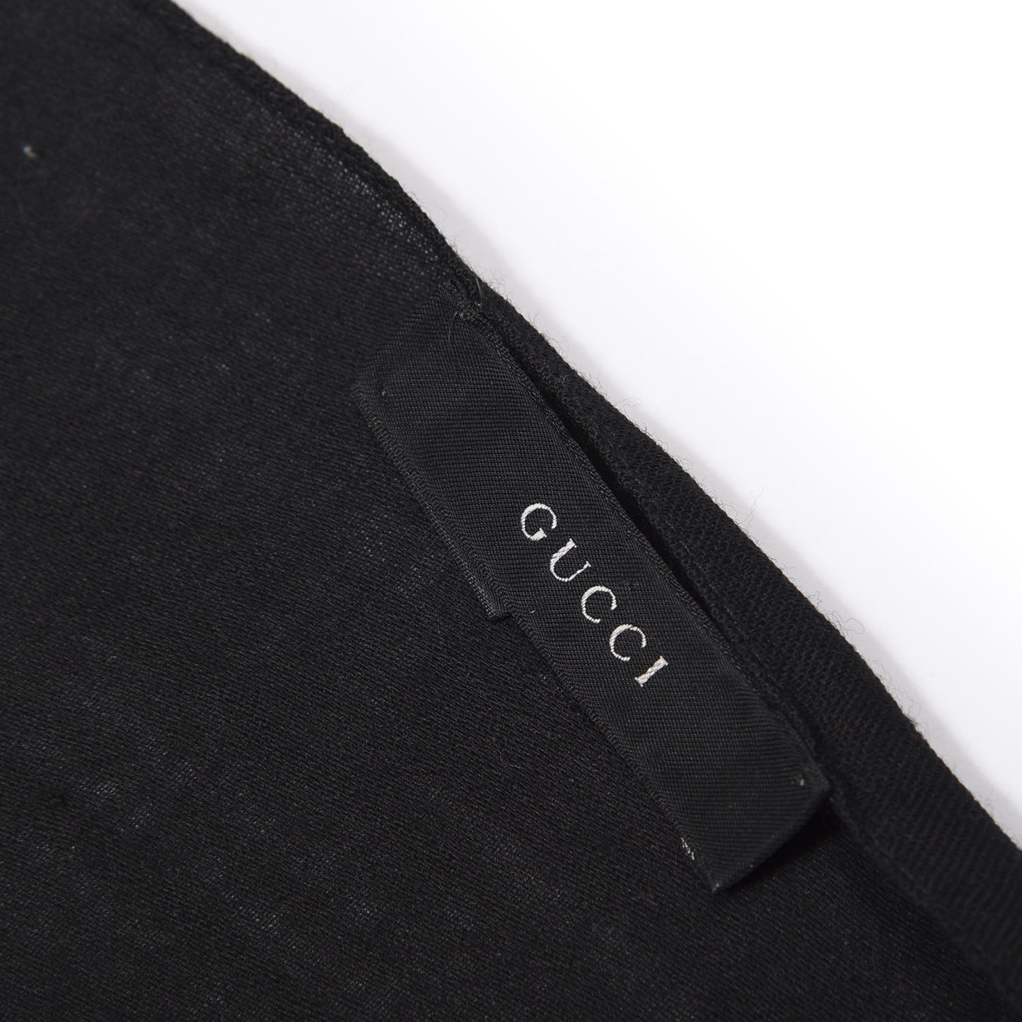 Wool Silk GG Monogram GGNat Scarf Black