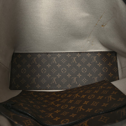 Louis Vuitton Monogram Macassar Weekend Tote GM 5 of 9