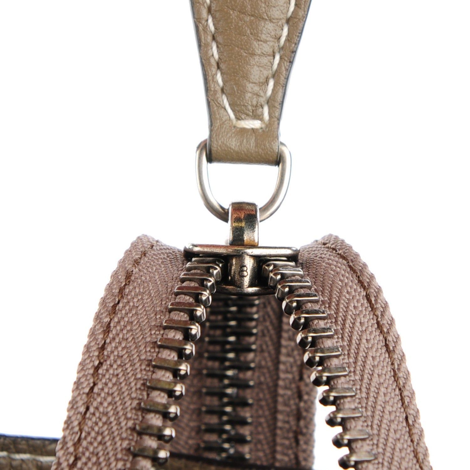 Celine Drummed Calfskin Mini Luggage Souris 7 of 8