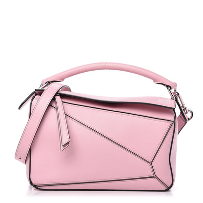 Loewe Calfskin Small Puzzle Bag Pastel Pink 1 of 9