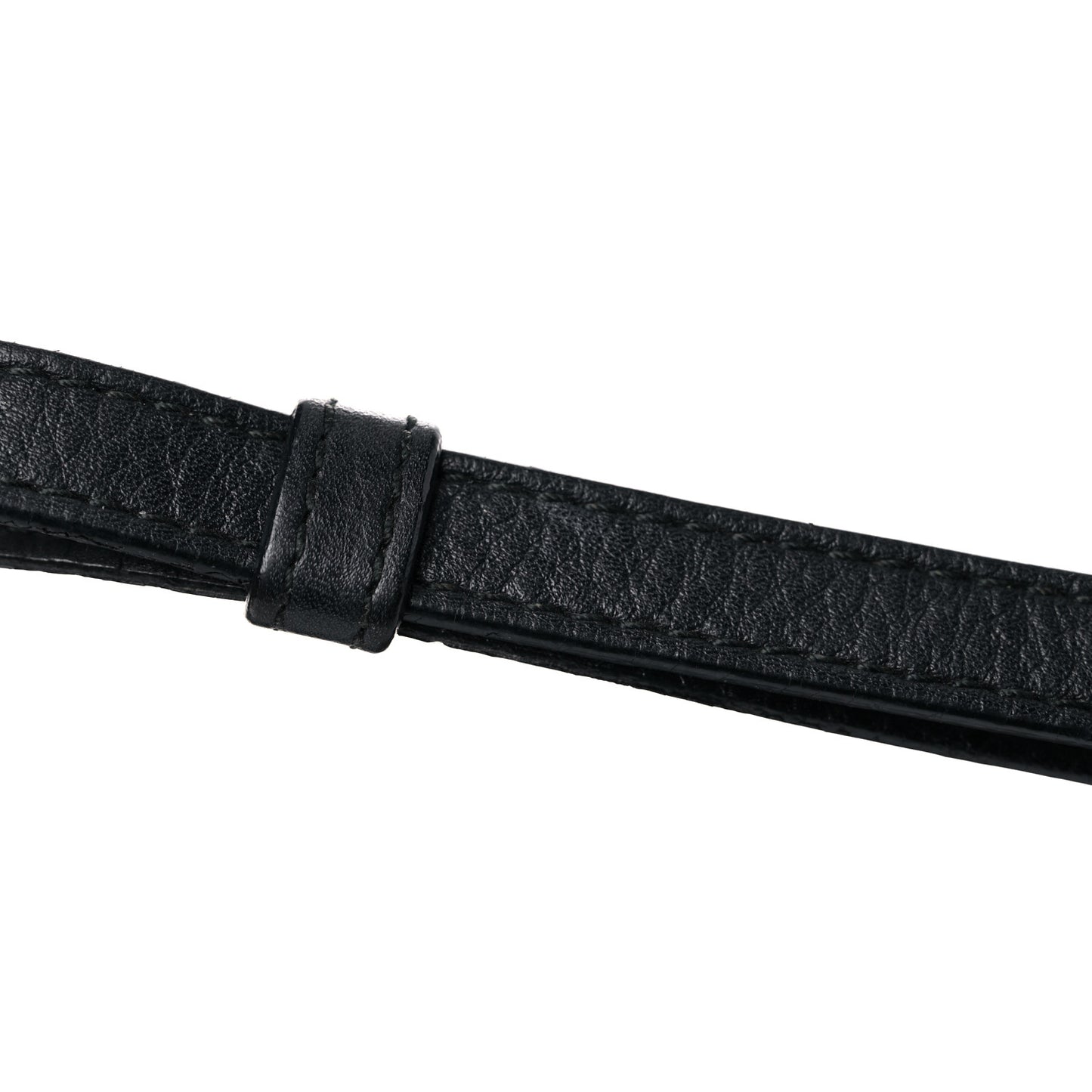 Grained Calfskin Cannage Hobo Black